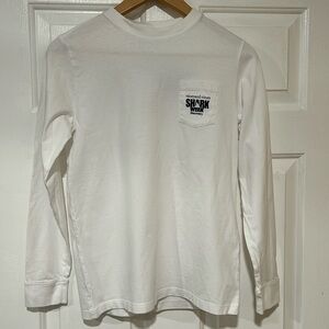 Vineyard Vines Boys Long Sleeve Shark Week Tee Shirt